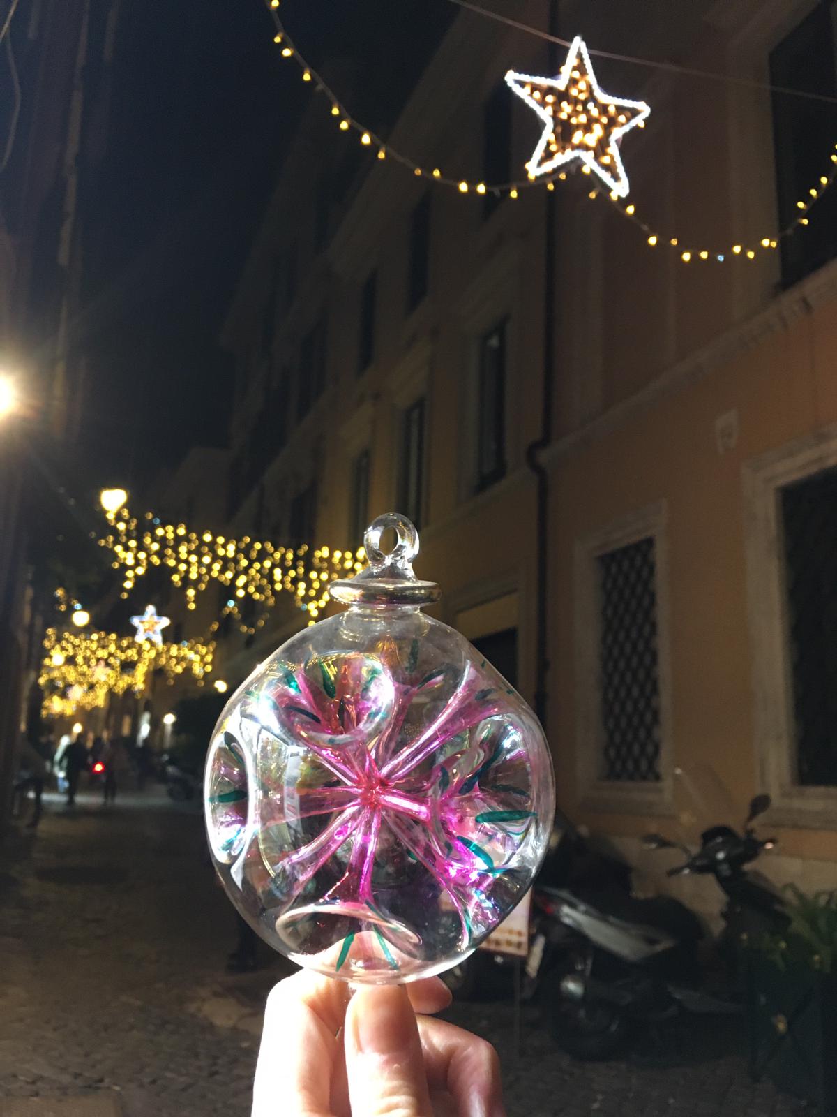 Murano glass Christmas ornament 15