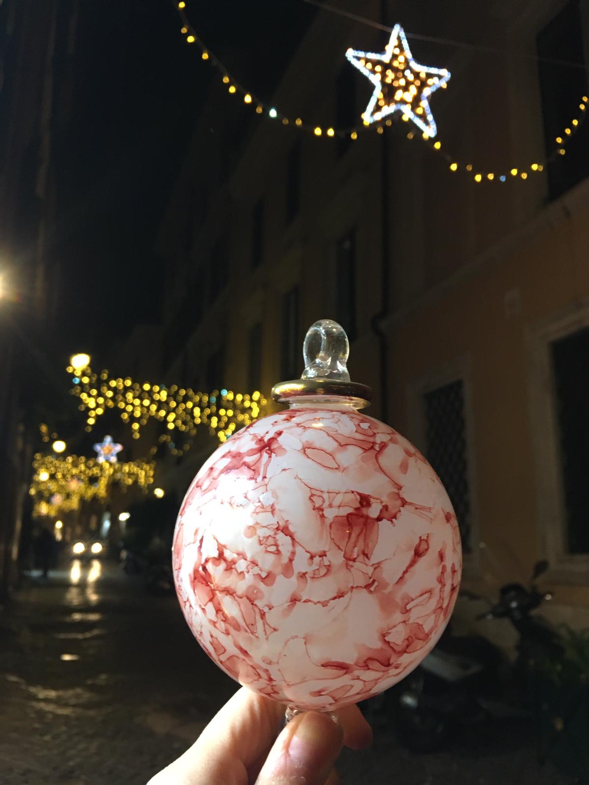 Murano glass Christmas ornament 13