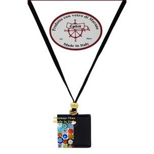 Pendant 4x4 Nero/murrina