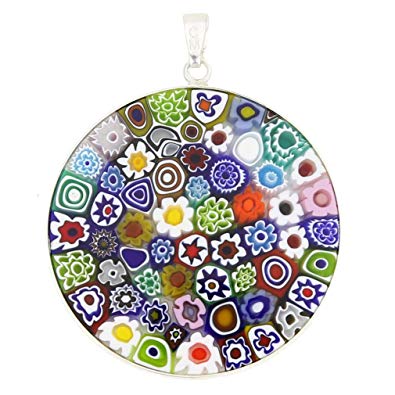 Millefiori Glass Pendants