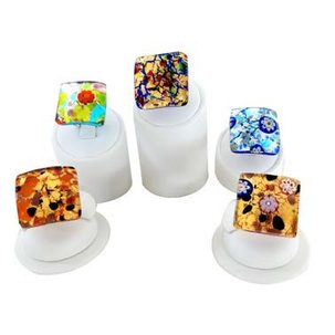 Ring 2.6x2.6 Murrina Multicolour