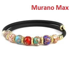 Murano Glass Bead Bracelet