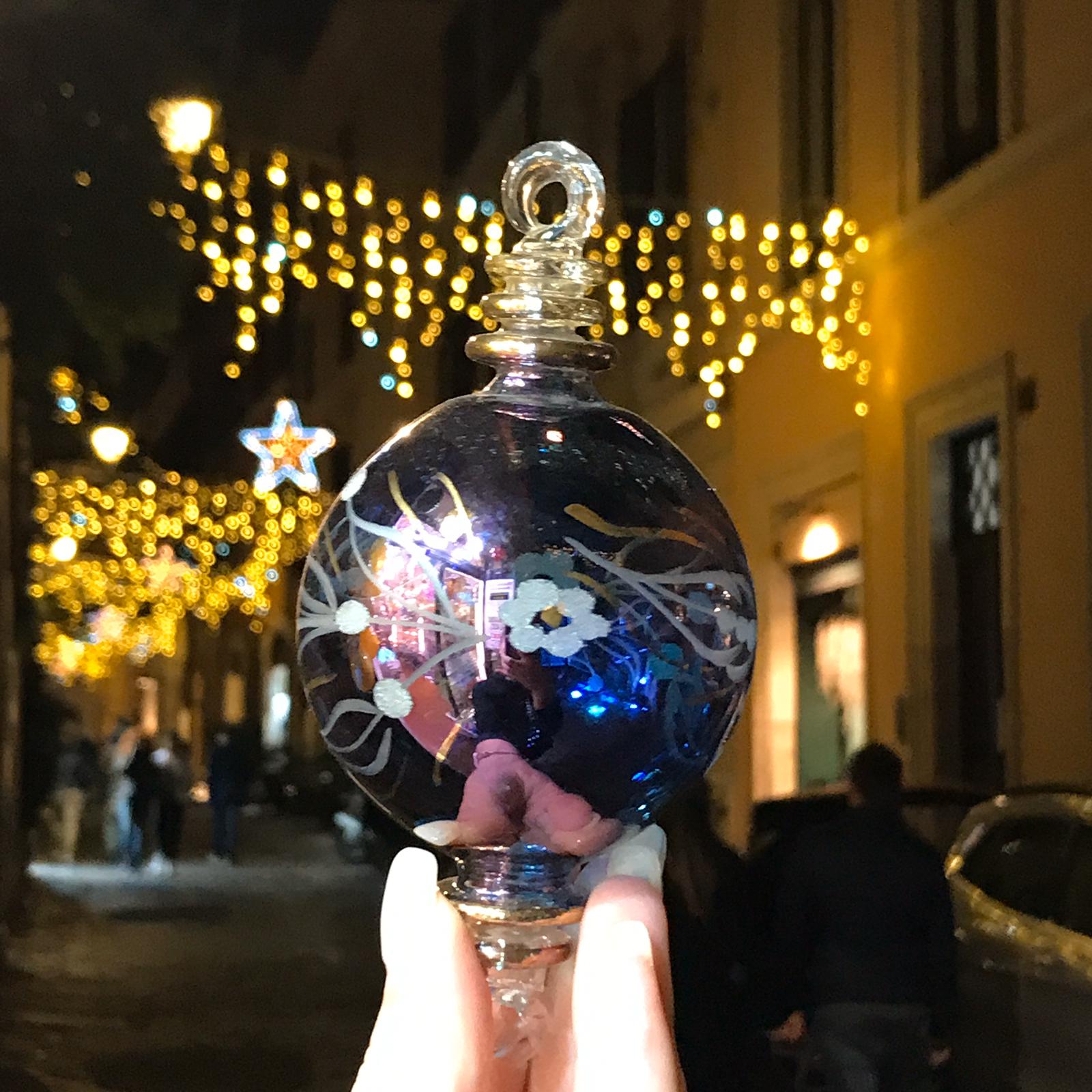 Murano glass Christmas ornament 25