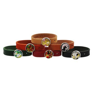 Bracelet Leather Largo Tondo