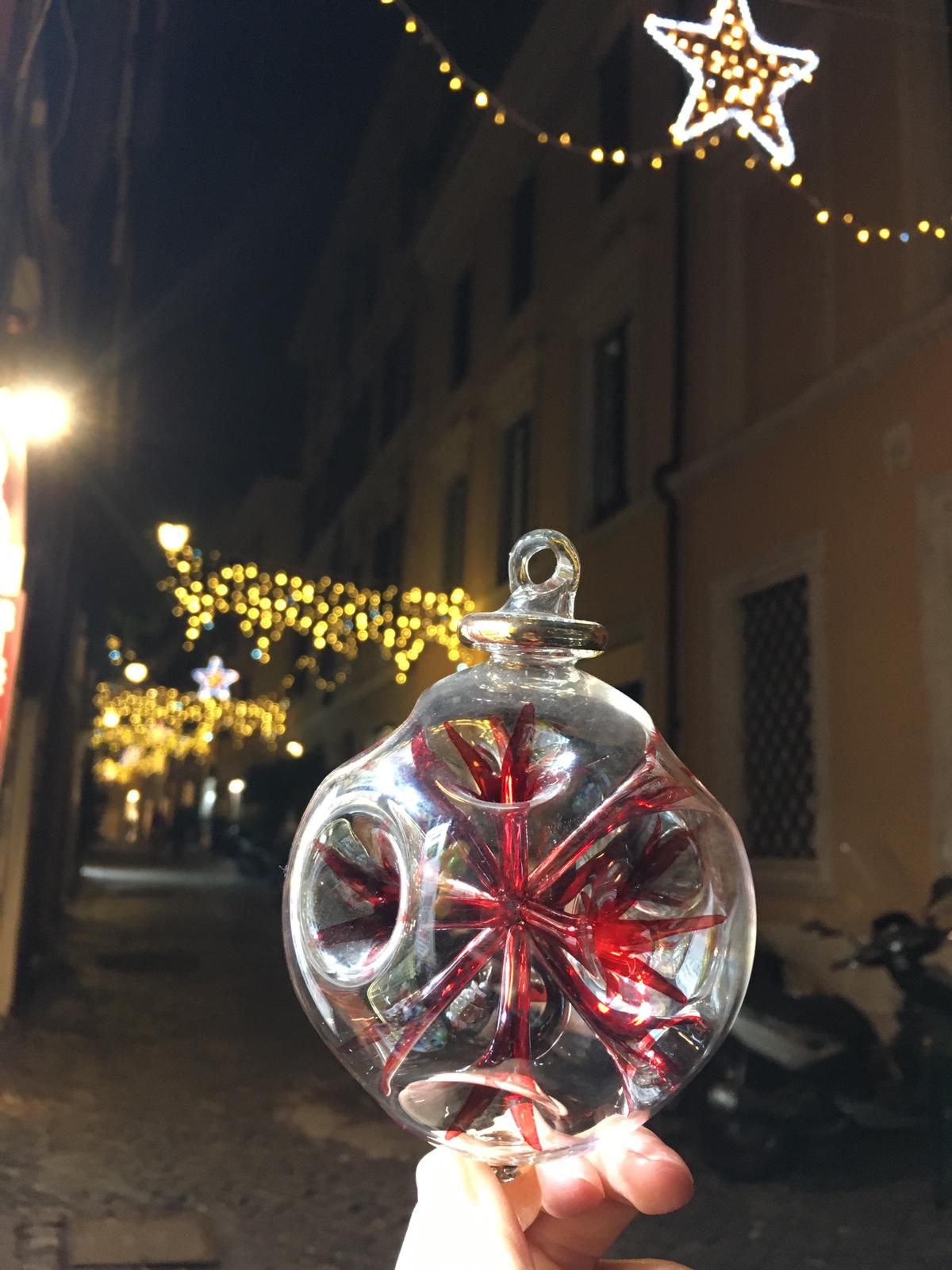 Murano glass Christmas ornament 11