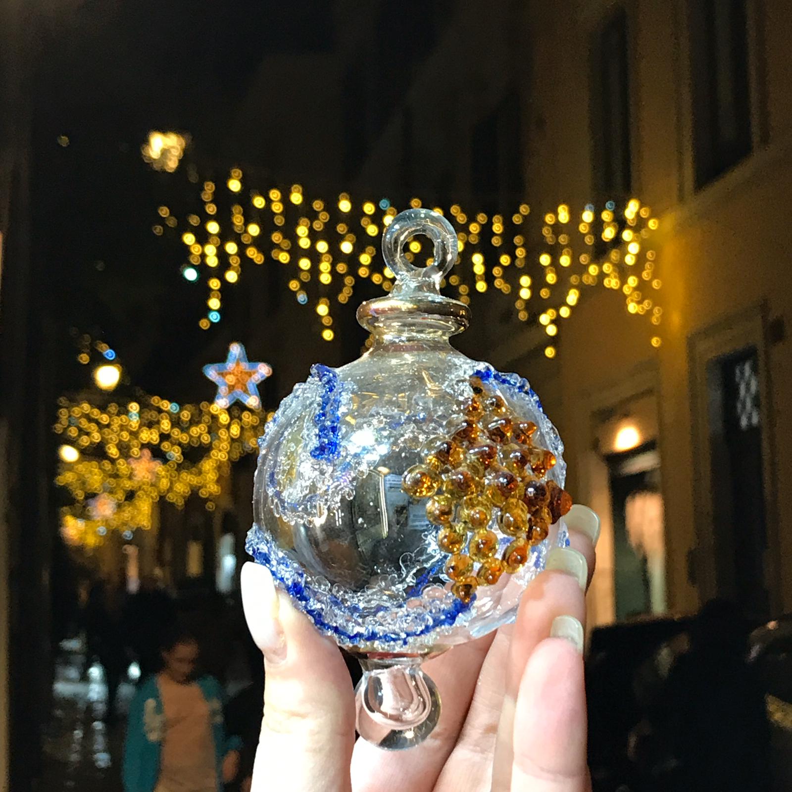 Murano glass Christmas ornament 22