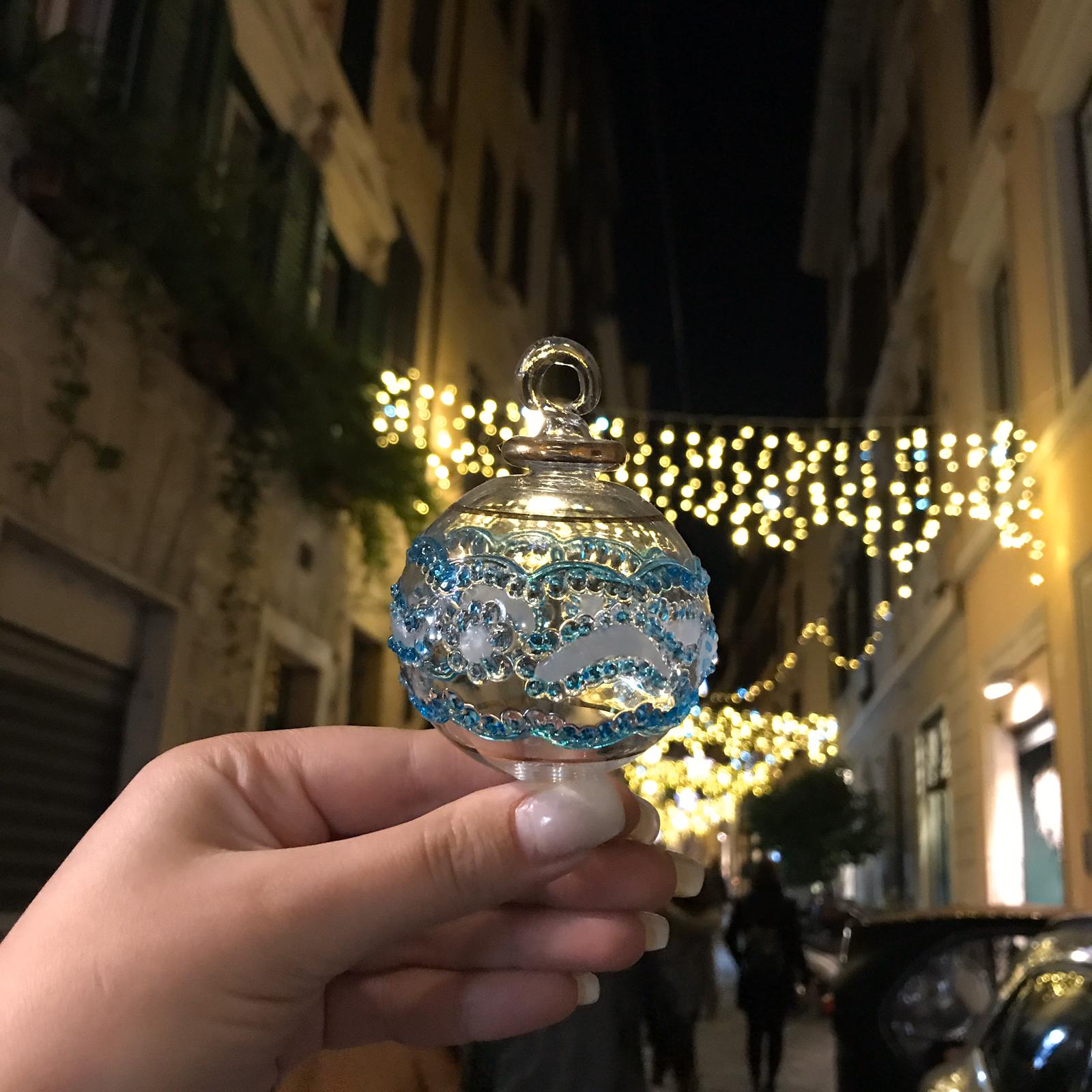 Murano glass Christmas ornament 19