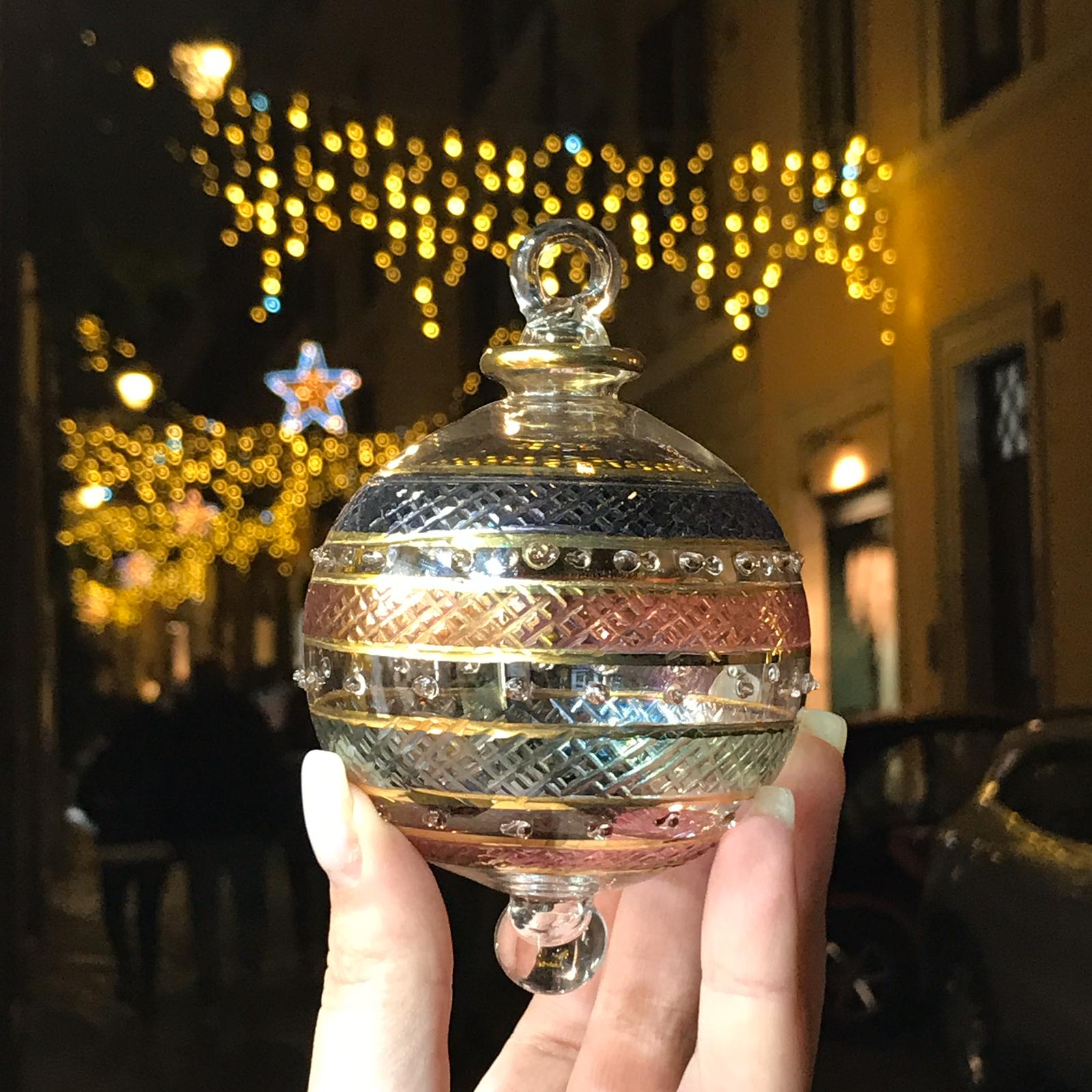 Murano glass Christmas ornament 20