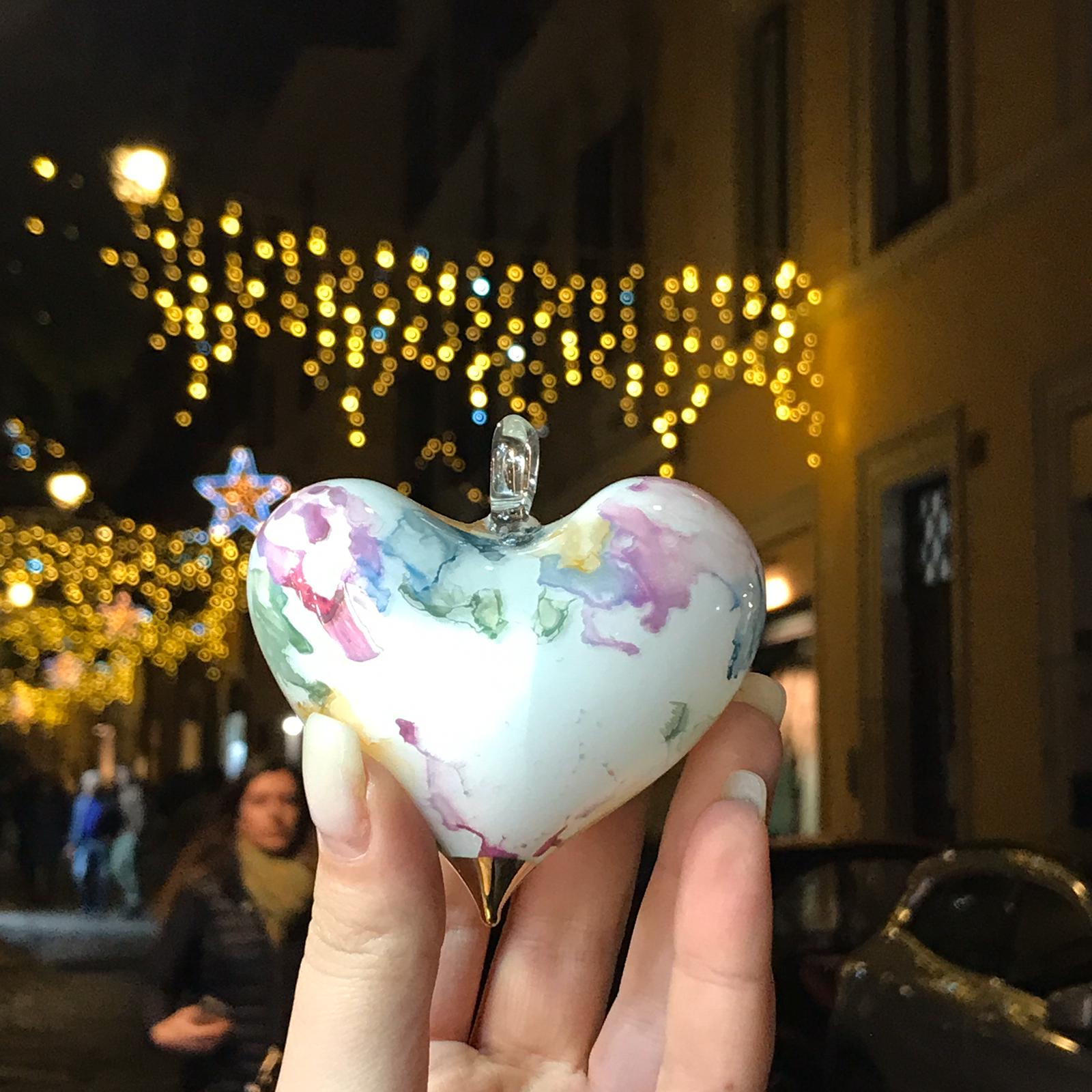 Murano glass Christmas ornament 27