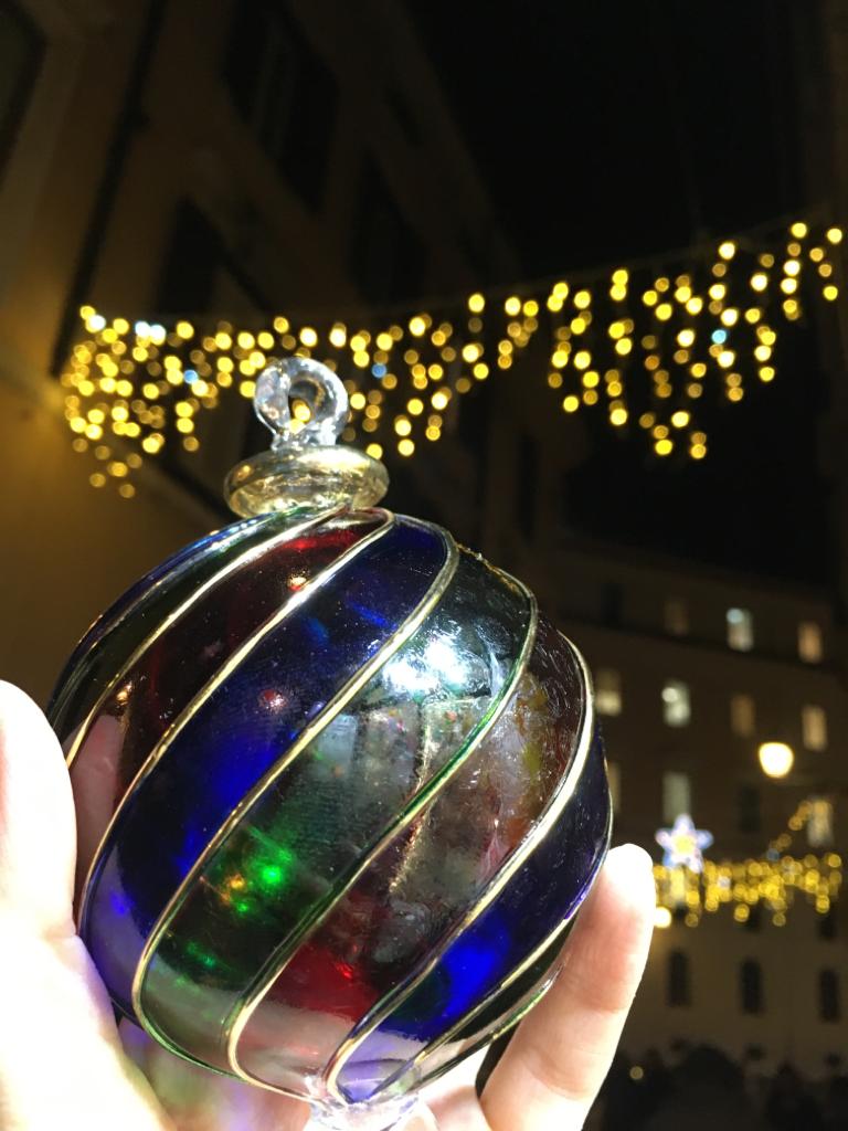 Murano glass Christmas ornament 2