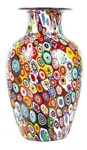 Murano millefiori vase 1