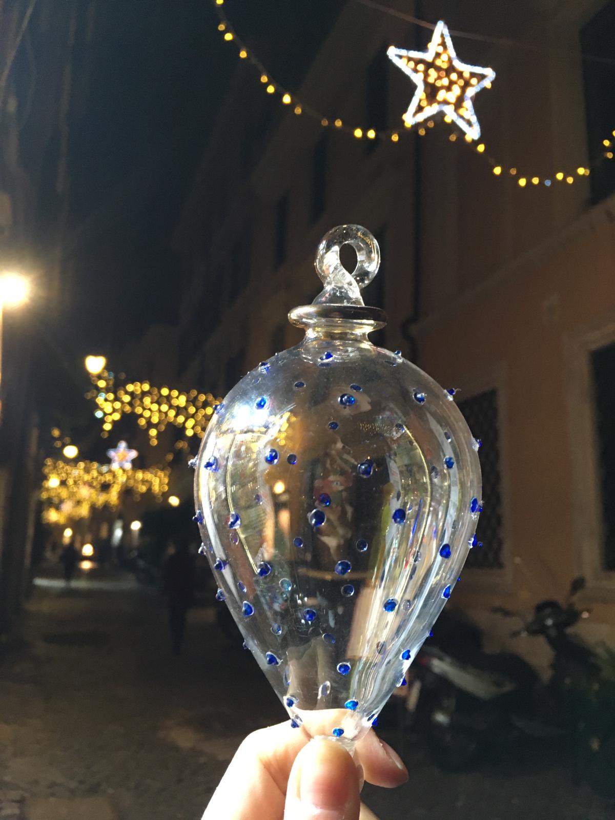Murano glass Christmas ornament 7