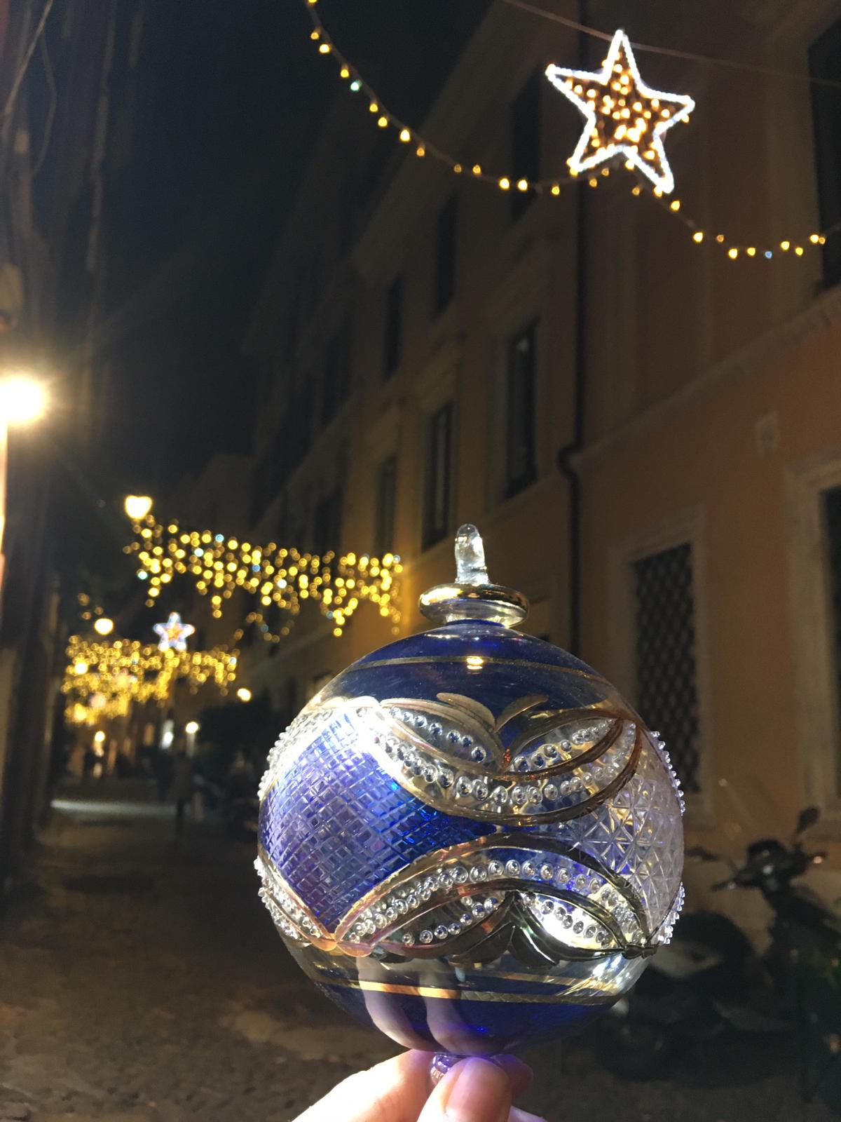 Murano glass Christmas ornament 9