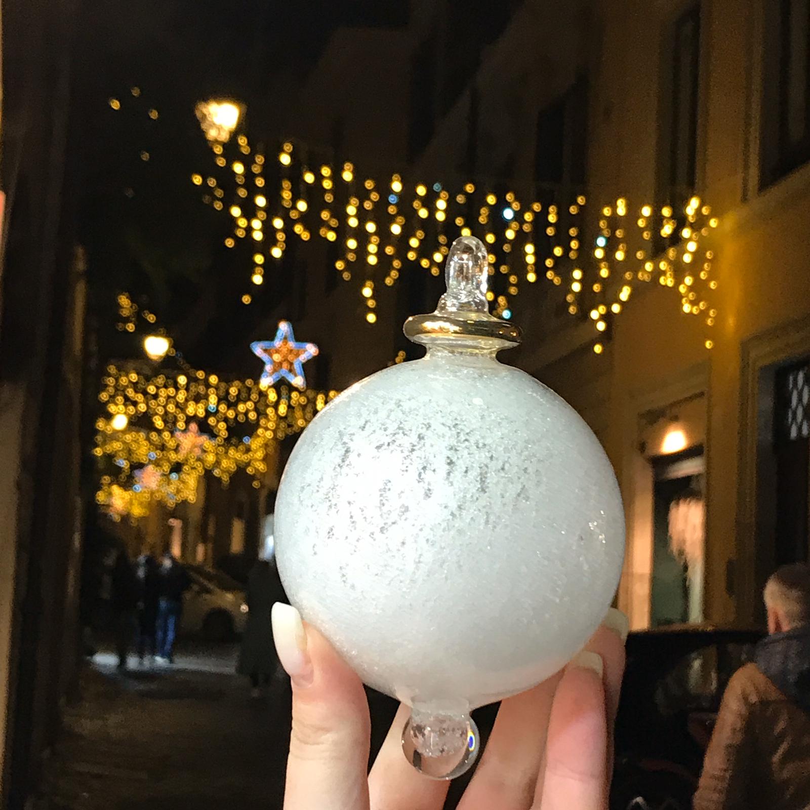 Murano glass Christmas ornament 28