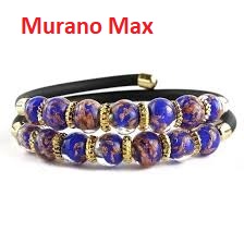 Murano Glass Bead Bracelet