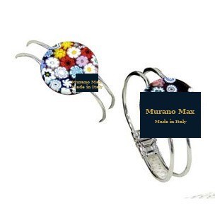 Bracelet Leather with Tronc.murrina