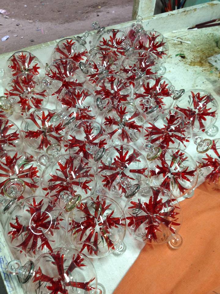 Murano glass Christmas ornament 35