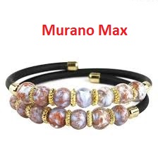 Murano Glass Bead Bracelet