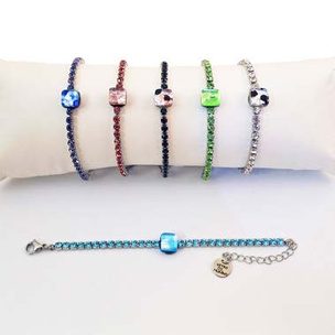 Rondelle E Beads Di Glass 4mm