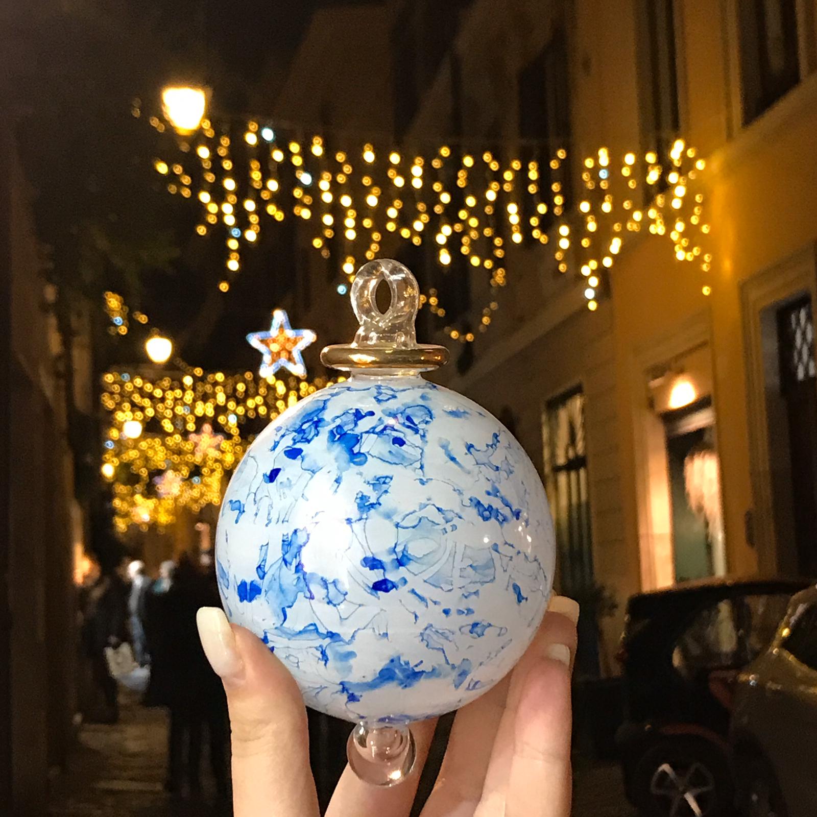 Murano glass Christmas ornament 32