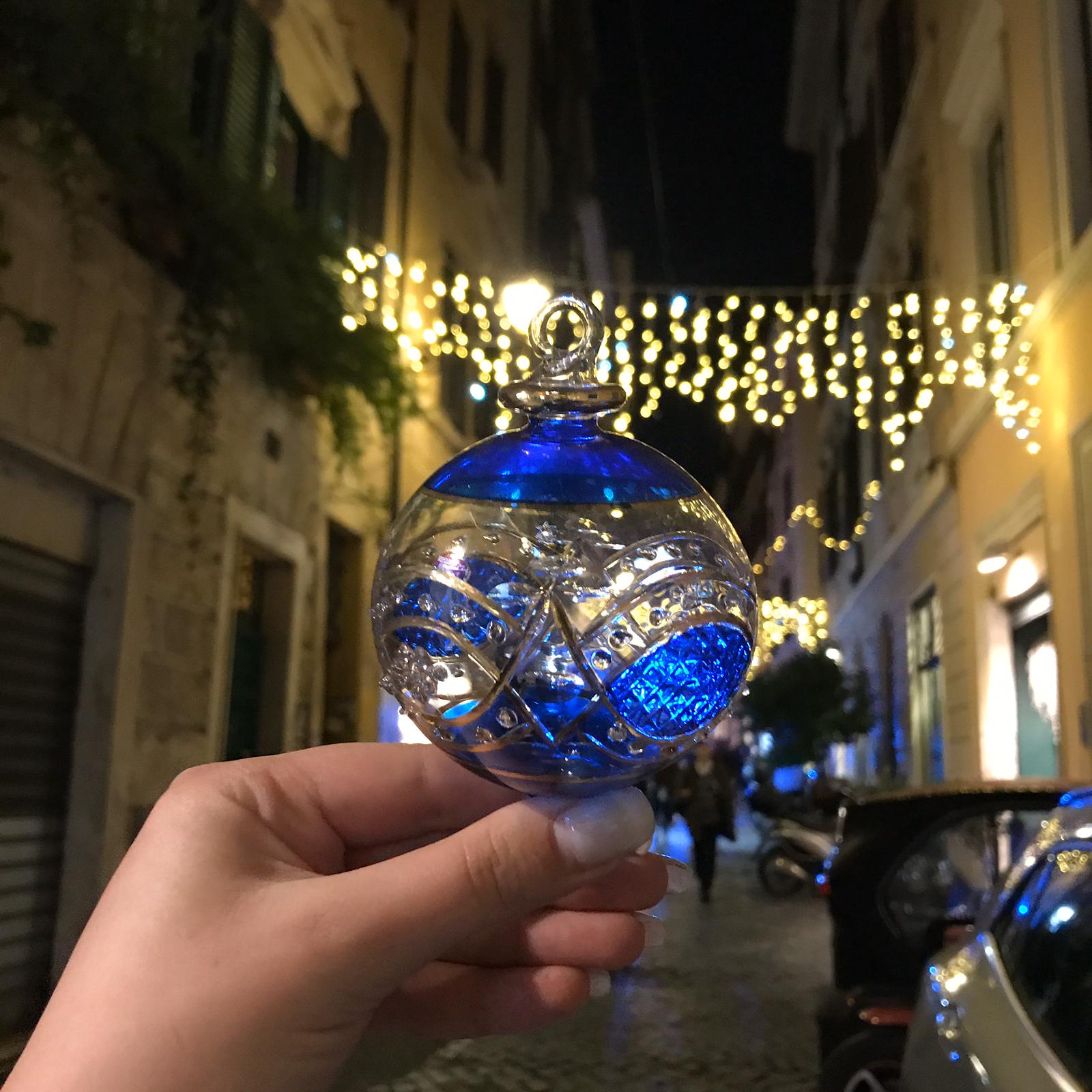 Murano glass Christmas ornament 18