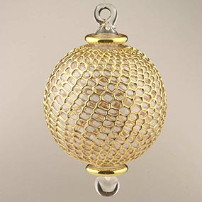 Murano glass Christmas ornament 49