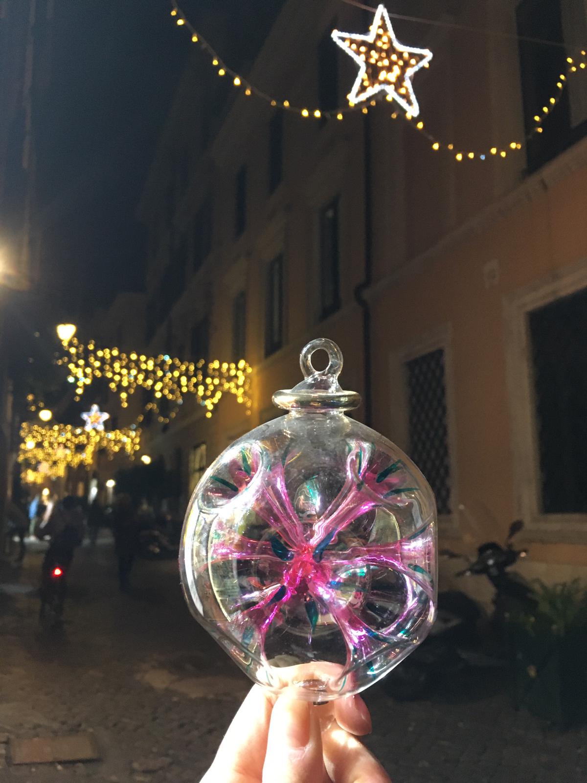 Murano glass Christmas ornament 16