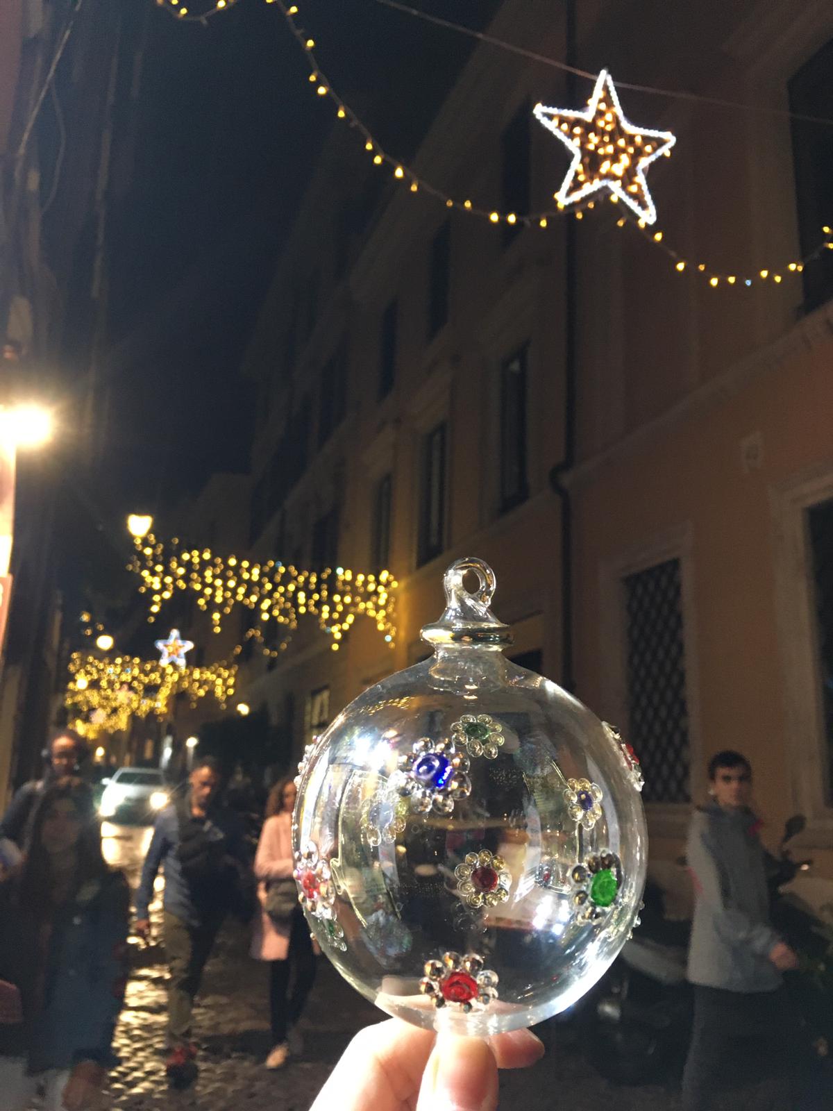 Murano glass Christmas ornament 12