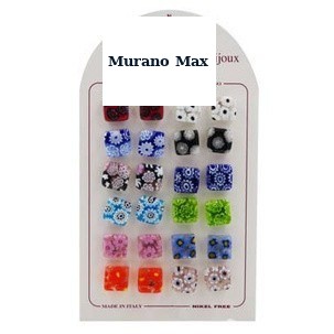 Earrings 1x1 Murrina Multicolour