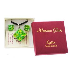 Ciond 2x2 Leaf Gold O Silver