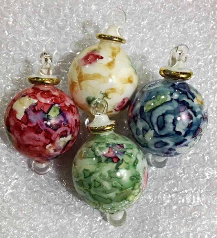 Murano glass Christmas ornament 34