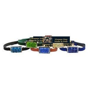 Bracelet Leather Largo Rettangolo