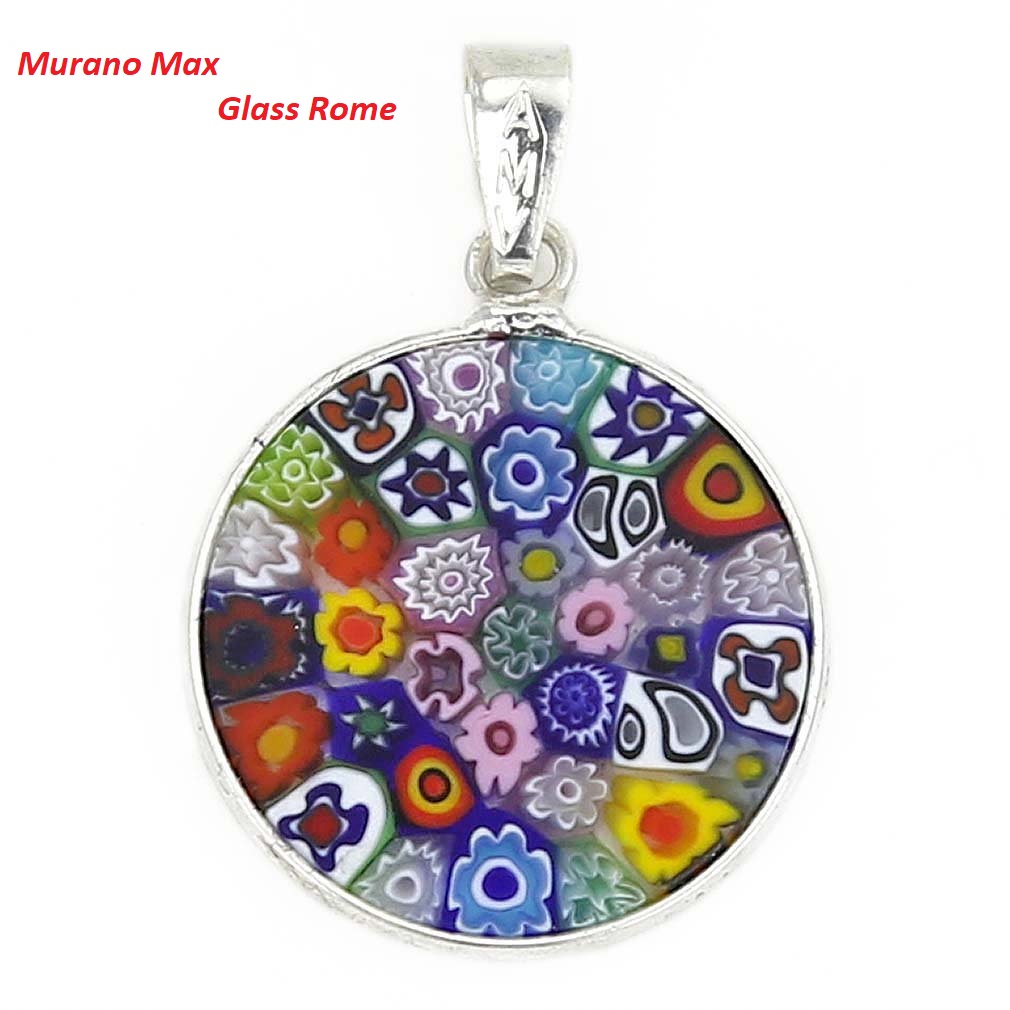 Millefiori Glass Pendants