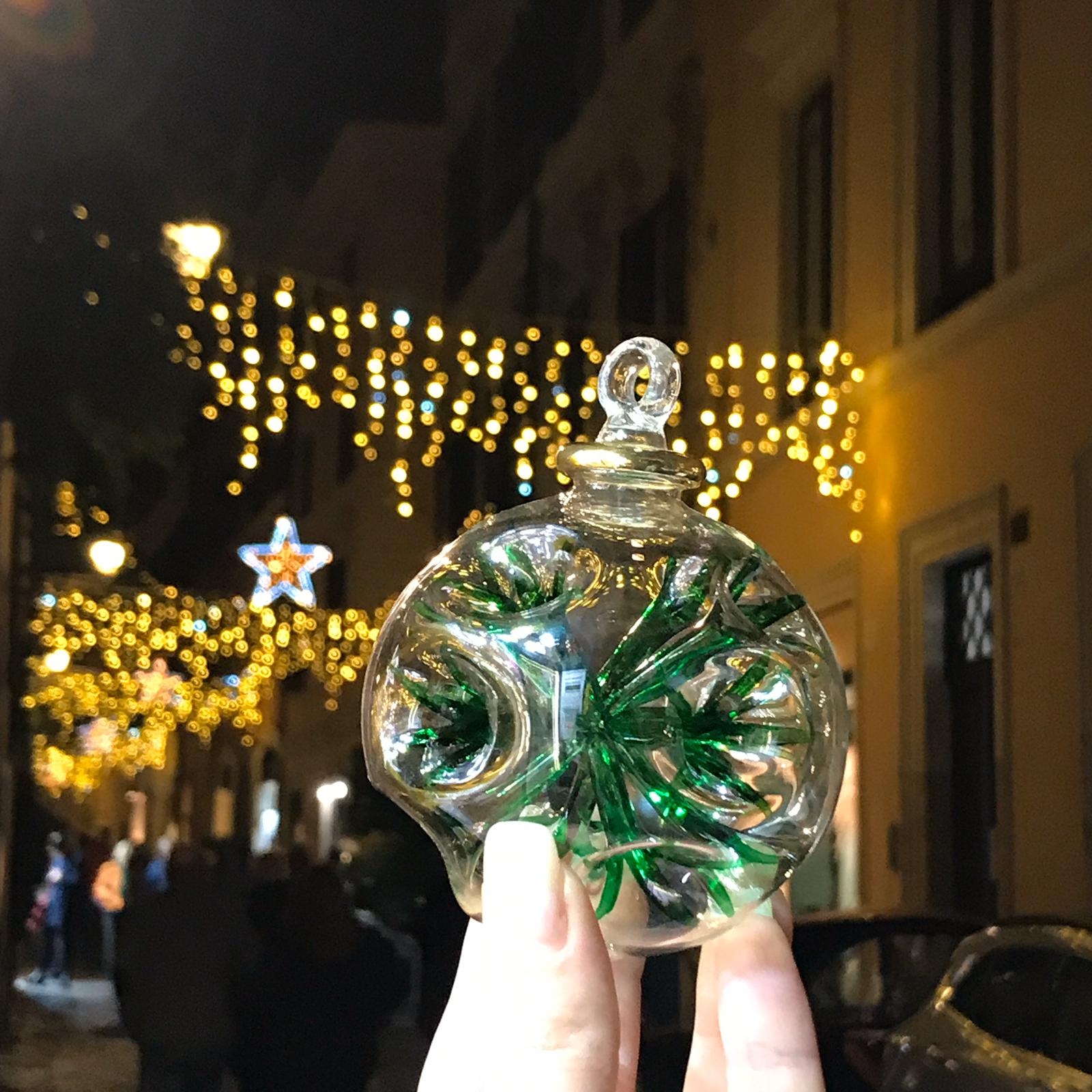 Murano glass Christmas ornament 29