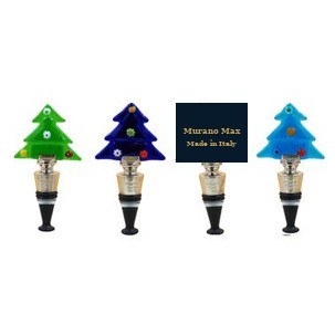 Bottle Stopper 3.8x3.8 Multicolor+murrina